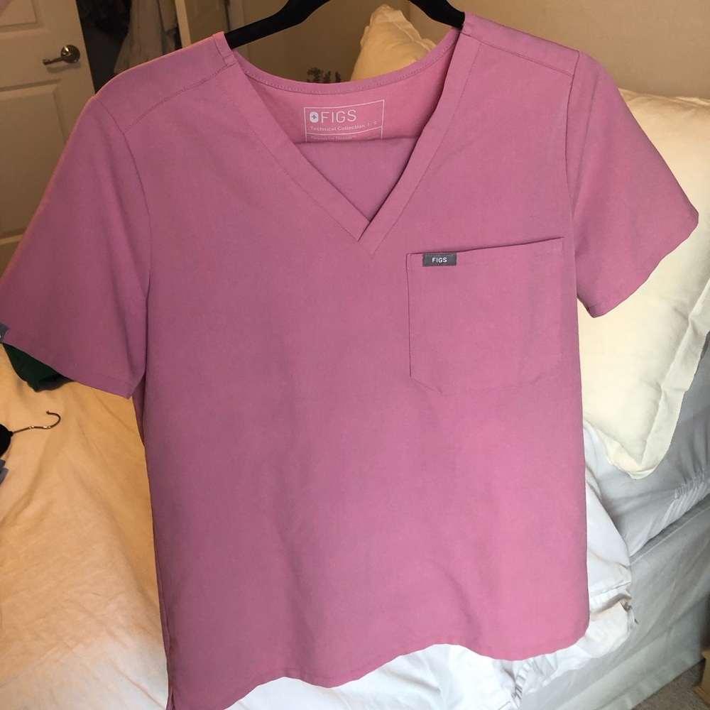 Figs Scrub Set Pink